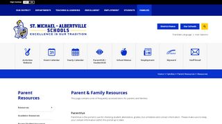 
Parent Resources / Resources - St. Michael-Albertville Schools
