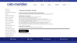 
                            5. Parent-Student Portal | Cato Central School District - Cato-Meridian - Meridian School Parent Portal