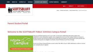 
                            1. Parent Student Portal - Scottsbluff - Scottsbluff Public Schools - Sbps Campus Portal