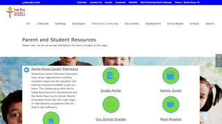 
                            2. Parent & Student Resources - Santa Rosa County Schools - Navarre High School Grade Portal