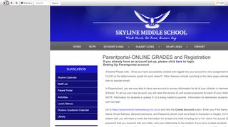 
                            7. Parentportal-ONLINE GRADES and Registration • Page ... - Hcps Powerschool Teacher Portal