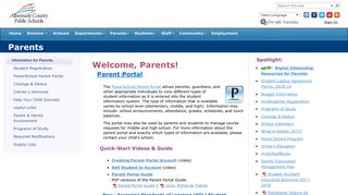 
                            7. Parents - Albemarle County Public Schools - Jack Jouett Middle School Parent Portal
