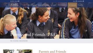 
                            4. Parents and Friends (P&F) - MLC School - Mlc Family Portal