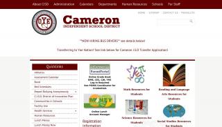 
                            4. Parents and Students - Cameron Independent School District - Cameron Isd Parent Portal