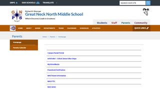 
                            4. Parents / Homepage - Great Neck Public Schools - Lakeville Parent Portal