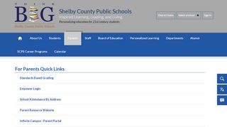 
                            6. Parents / Homepage - Shelby County Public Schools - Kyschools.us - Shelby County Schools Parent Portal