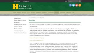 
                            3. Parents - Howell Public Schools - Howell Public Schools Powerschool Portal