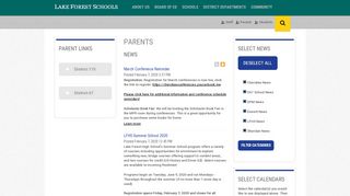 
                            7. Parents - Lake Forest Schools - Parent Portal Forest School