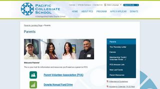 
                            7. Parents - Pacific Collegiate School - Infinite Campus Santa Cruz Portal