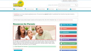 
                            6. Parents | Palm Beach County Library System - Reading Counts Student Portal Palm Beach County