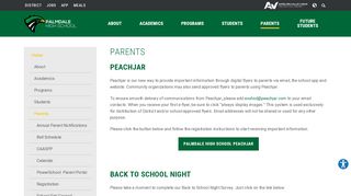 
                            3. Parents - Palmdale High School - Palmdale High School Powerschool Portal