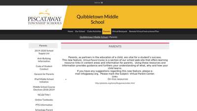 Parents - Quibbletown Middle School