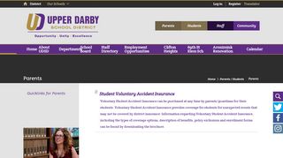 
                            3. Parents / Quicklinks for Parents - Upper Darby School District - Upper Darby School District Parent Portal