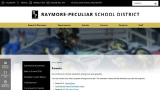Parents | Raymore-Peculiar SD - Official Website - Ray Pec Parent Portal