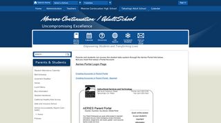 
Parents & Students / Aeries - Tehachapi Unified School District
