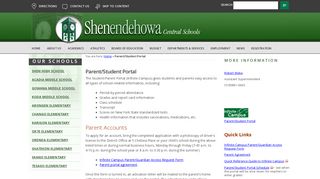 
                            1. Parent/Student Portal | Shenendehowa Central Schools - Shen Student Portal