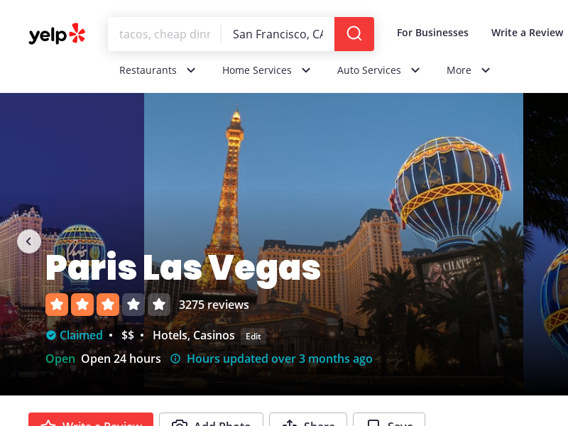 
                            8. PARIS LAS VEGAS - 5656 Photos & 3269 Reviews - Hotels ...