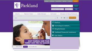 
                            4. Parkland Hospital - Parkland Citi Web Portal