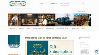 
                            7. Parnassus Signed First Editions Club | Parnassus Books - Parnassus Portal