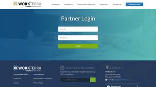 
                            4. Partner Login - WORKTERRA - Workterra Portal