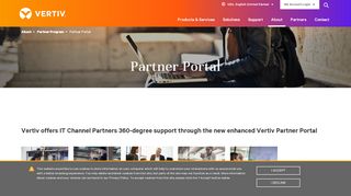 
Partner Portal | Vertiv Partner Program  
