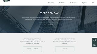 
                            1. PartnerNow | Sales, Services, Technology Partners | ServiceNow - Servicenow Partner Portal
