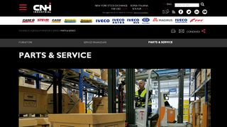 
                            7. Parts and Service - CNH Industrial - Cnh Portale Dei Concessionari