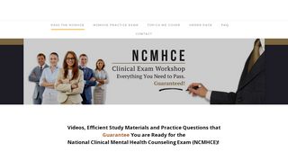 
                            2. Pass The NCMHCE Exam With A Money Back Guarantee - Counselingexam Com Portal