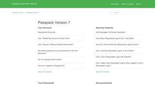 
                            4. Passpack Version 7 – Passpack Support - Passpack 7 Portal