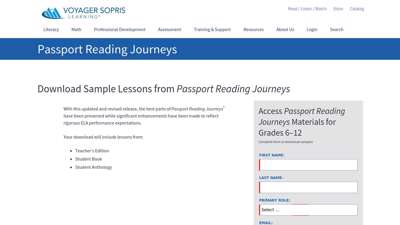 Passport Reading Journeys - Voyager Sopris Learning