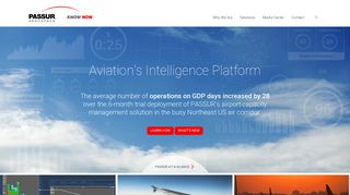 PASSUR Aerospace: Home - Passur Flight Tracker Portal
