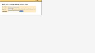PASSUR Login Page - PASSUR Aerospace - Passur Flight Tracker Portal