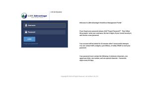 
Password Reset - Login
