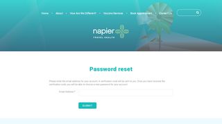 
                            14. Password reset - Napier Travel Health - Halifax, Nova Scotia - Halifax Portal Reset