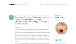 
                            4. Password Spraying Outlook Web Access - How to Gain Access to ... - Spraying Systems Email Portal