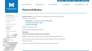
                            4. Password Station - Metropolitan Community College - Mcc My Way Portal