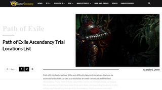 
                            6. Path of Exile Synthesis Ascendancy Trial Locations List ... - 6 Portals In Labyrinth Poe