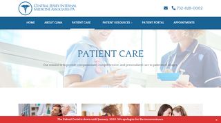 
                            4. Patient Care - Central Jersey Internal Medicine Associates - Central Jersey Internal Medicine Patient Portal