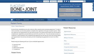 
                            3. Patient Forms | Flagstaff Bone & Joint | Orthopedic Surgeon | Flagstaff ... - Flagstaff Bone And Joint Patient Portal
