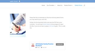 
                            5. Patient Forms - Keuka Family Practice - Keuka Family Practice Patient Portal