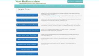 
                            4. Patient Forms - Victor Health Associates - Victor Health Associates Patient Portal