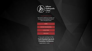 
                            1. Patient Info - Athens Orthopedic Clinic - Aoc Patient Portal