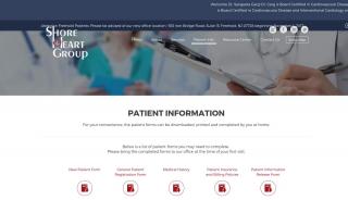 
                            1. Patient Info - Shore Heart Group - Shore Heart Group Patient Portal