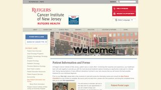 
                            5. Patient Information and Forms | Rutgers Cancer Institute of New Jersey - Health First Cancer Institute Patient Portal