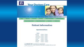 
                            5. Patient Information - Your Doctors Care - Your Doctors Care Patient Portal