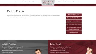 
                            1. Patient Portal - Agape Physicians - Agape Physicians Care Patient Portal
