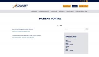
                            3. Patient Portal - Ascendant Orthopedic Alliance - Ascendant Orthopedic Alliance Patient Portal