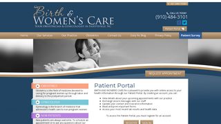 
                            4. Patient Portal - Birth and Womens Center - A Woman's View Patient Portal