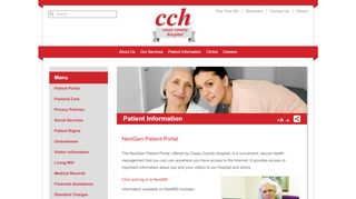 
                            5. Patient Portal | Casey County Hospital - Casey Health Portal