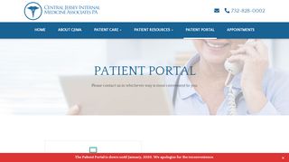 
                            1. Patient Portal - Central Jersey Internal Medicine Associates - Central Jersey Internal Medicine Patient Portal